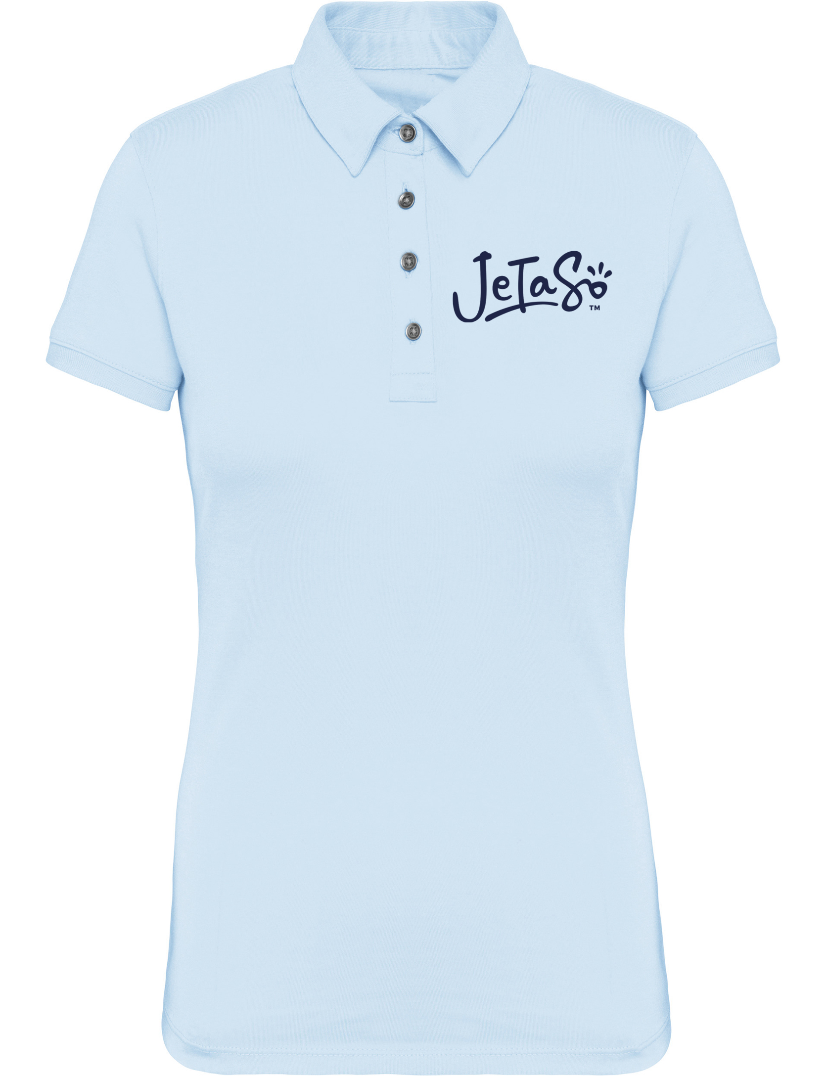 Jersey Polo shirt Ladies' short sleeved